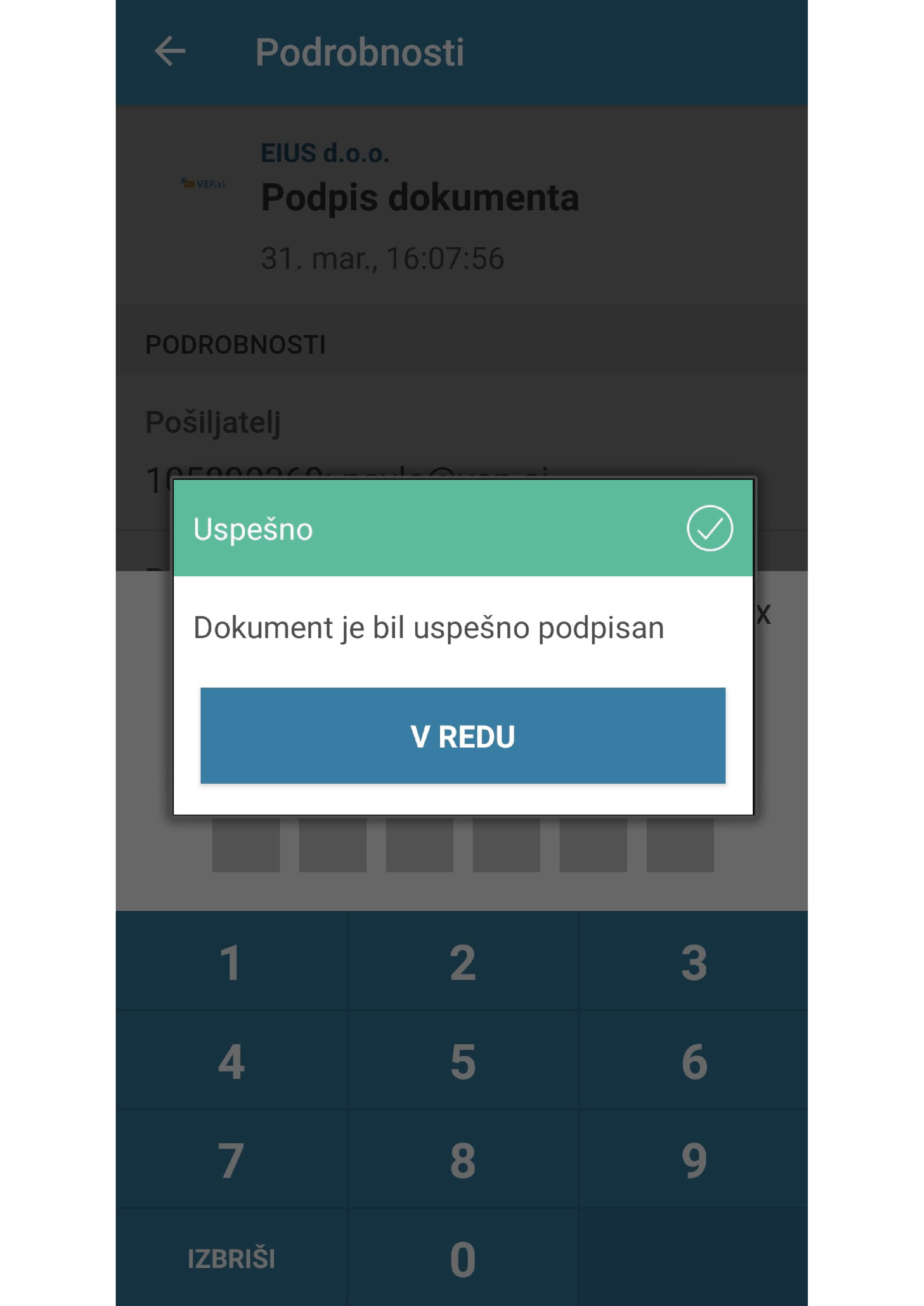 4. Podpis dokumenta